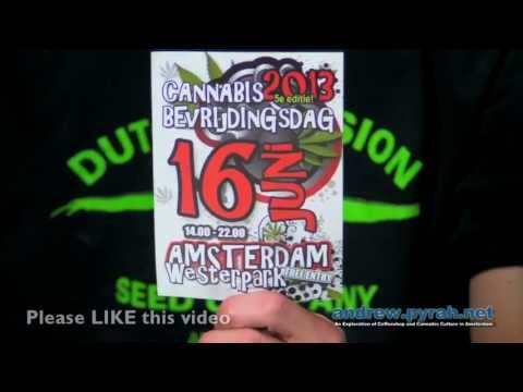 Cannabis Liberation Day Amstedam Cannabisbevrijdingsdag June 16 2013