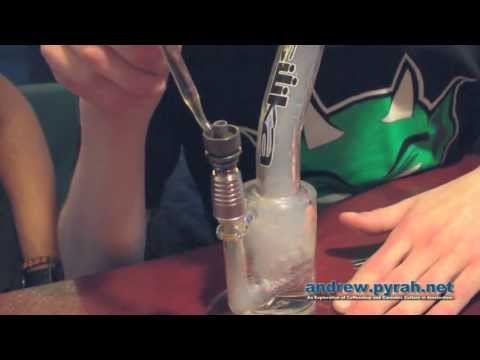 H3rby Extracts Solventless & BHO Dab Session at Voyagers Coffeeshop Amsterdam