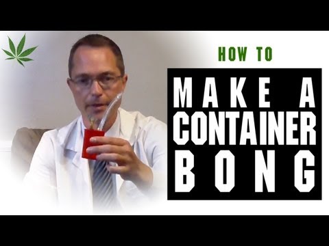 Marijuana Tricks and Tips with Bogart: How to Make a Bong from a Used Medicine Container