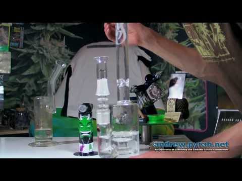 Weed Star WS Line 'Trunk' Bong Dab & Bong Hit - New Glass Review