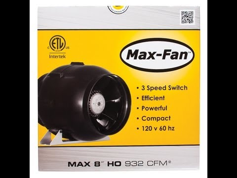 Can Fan Max-Fan High-Output 8