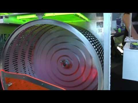 Seattle Cannabis Cup - Mean Green Trimming Machine