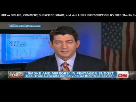 Paul Ryan Admits He 'Misspoke' When He Said Military Leaders Did Not Support [4-01-2012]