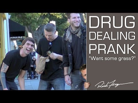 Public Drug Dealing Prank - SCORE SOME GRASS!