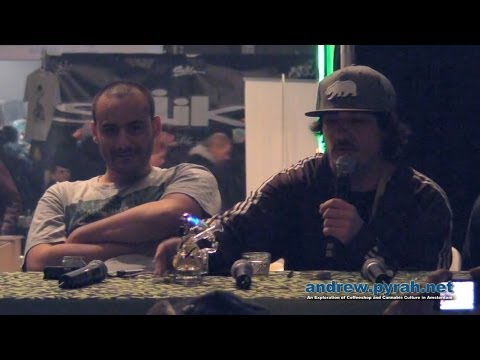 Hash 101 - El Gato, Mila, Doug of Hitman Glass & Nikka T - 2013 Cannabis Cup Amsterdam