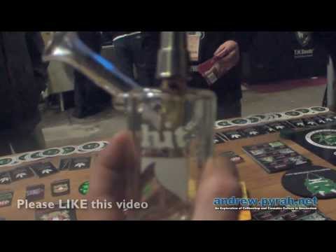 Commander OG Kush BHO Shatter in a Hitman Phase 2   2013 Cannabis Cup Amsterdam