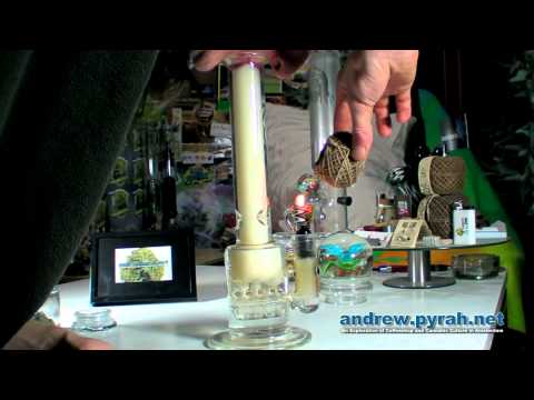 Smoking Cannabis Cup Winning Rollex OG Kush in the Weed Star Afterburner Bong