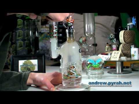 My New Grace Glass Circ Perc Bong (Amsterdam Weed Review)