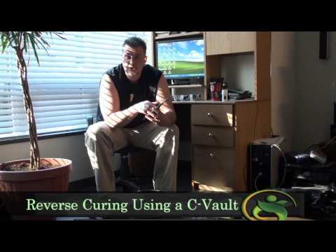 Reverse Curing using  a C Vault + Glass?   What ?