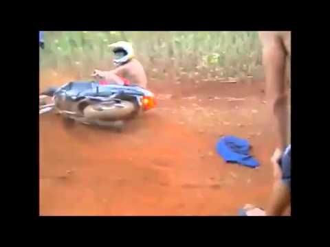 Videos engraçados Top acidentes de motos Brasil Fail