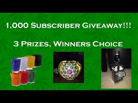 1000 Subscriber Giveaway!! 3 Chances to Win