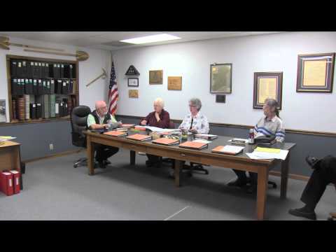 Town Council Special Session 4-29-2014