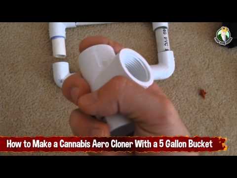 How to Make a Cannabis Aero Cloner with a 5 Gallon Bucket