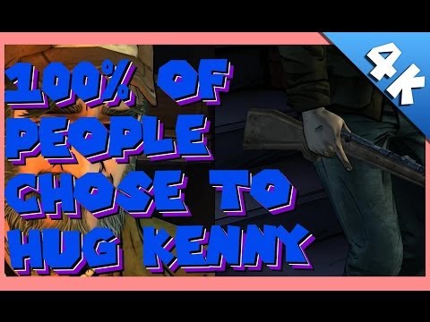 The Walking Dead Season 2 Ep 2 - 100% of people chose to (HUG KENNY) [4K 1080p HD]