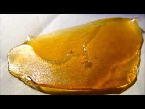 710 / 420 PARADISE - Vader Extracts Gorilla Glue Shatter from Grateful Meds dab