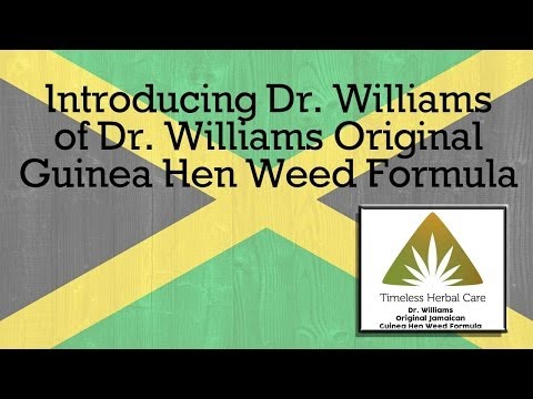 Timeless Herbal Care Introducing Dr Williams