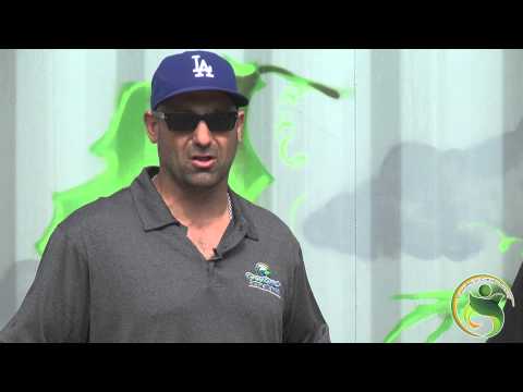 Green Planet Nutrients  Owner  Justin give a tour