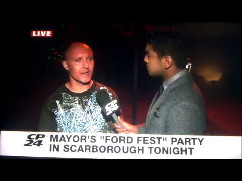 LIVE INTERVIEW GONE WRONG... BUT FUNNY!! FORD FEST 2014! ROB FORD 