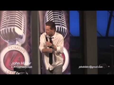 John Hilder at the LA Comedy Club at Bally's in Las Vegas