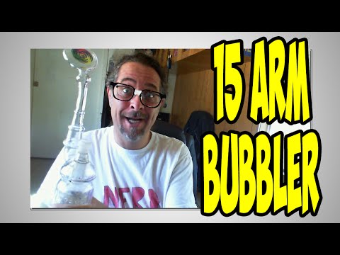 15 arm Bubbler and  Nerdy Sound