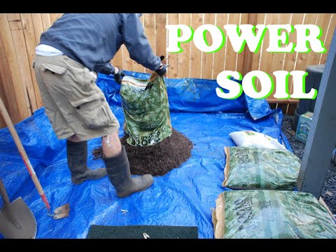Best Soil Mix for growing plants, flowers and vegetables (Power Soil)