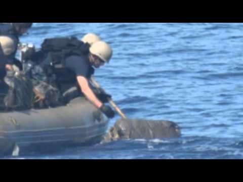U.S. Navy ships assist in drug bust