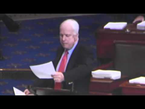 Sen John McCain 'This system is broken'