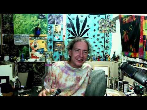 Marijuana Man does bong hits with Jack Herer