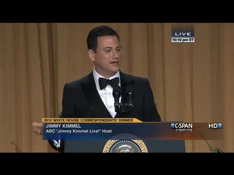 Jimmy Kimmel 2012 White House Correspondents Dinner FULL