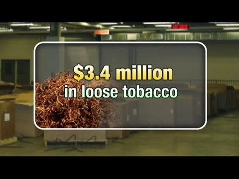 $3.4M of raw tobacco seized at border
