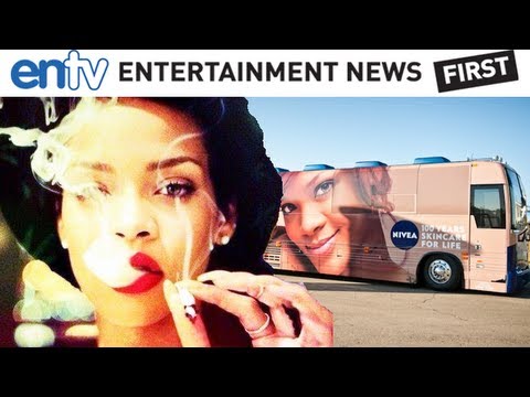 Police Find Weed on Rihanna's Tour Bus - ENTV