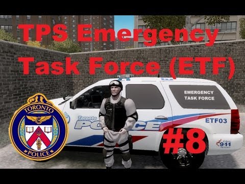 GTA IV RCMP Clan - Toronto Police Service (TPS) Emergency Task Force (ETF) - Canadian Patrol #8