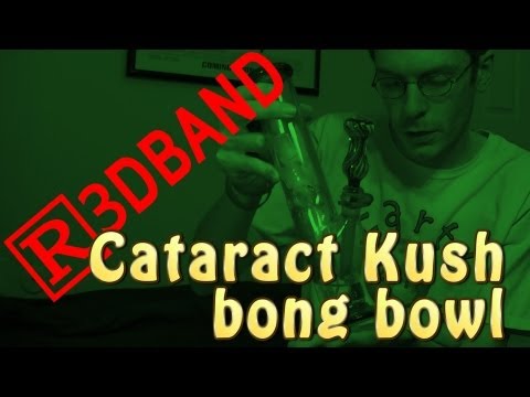 Cataract Kush bong bowl