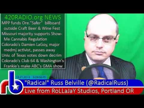 420RADIO News for Wednesday, March 27, 2013