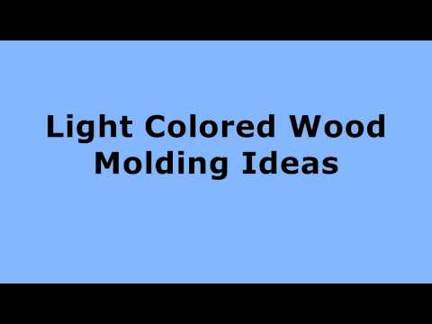 Plant Care: Light Colored Wood Molding Ideas