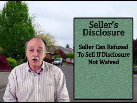 Sellers Disclosure