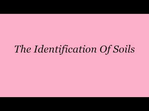 Plants: The Identification Of Soils
