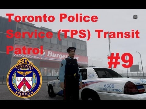 GTA IV RCMP Clan - Toronto Police Service (TPS) Transit Patrol - Canadian Patrol #9