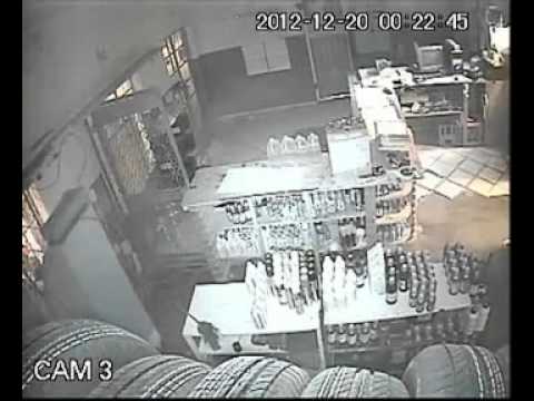 Convenience Store Armed Robbery In South Africa!!! CAUGHT ON TAPE!!!
