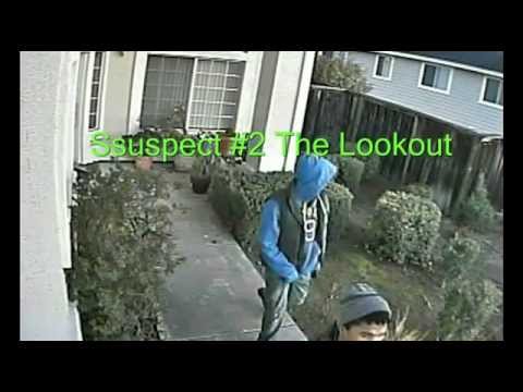 Burglary Suspects In Oakland Hills - Vallejo CAUGHT ON TAPE
