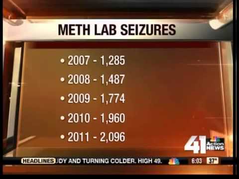 Meth lab busts up in Mo.