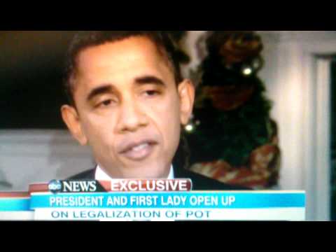 Obama Speaks on Marijuana Legalization in Colorado/Washington - Not a Top Priority! - 12/14/12