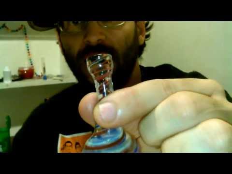 Smoking hash session out of a genie bottle! Part 2