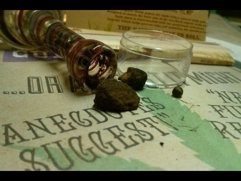 Smoking hash session out of a genie bottle! Part 1
