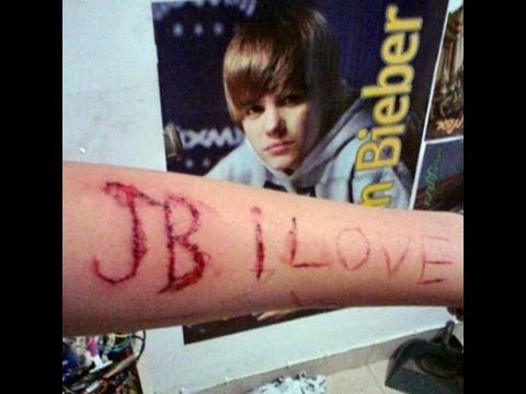 Justin Bieber Fans Cut Themselves Because He Smoked Weed!