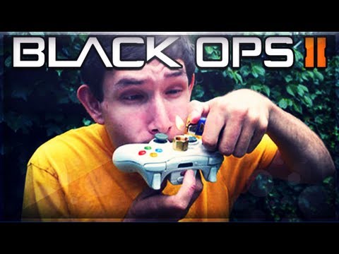 Funny High Guy Playing Black Ops 2 - 